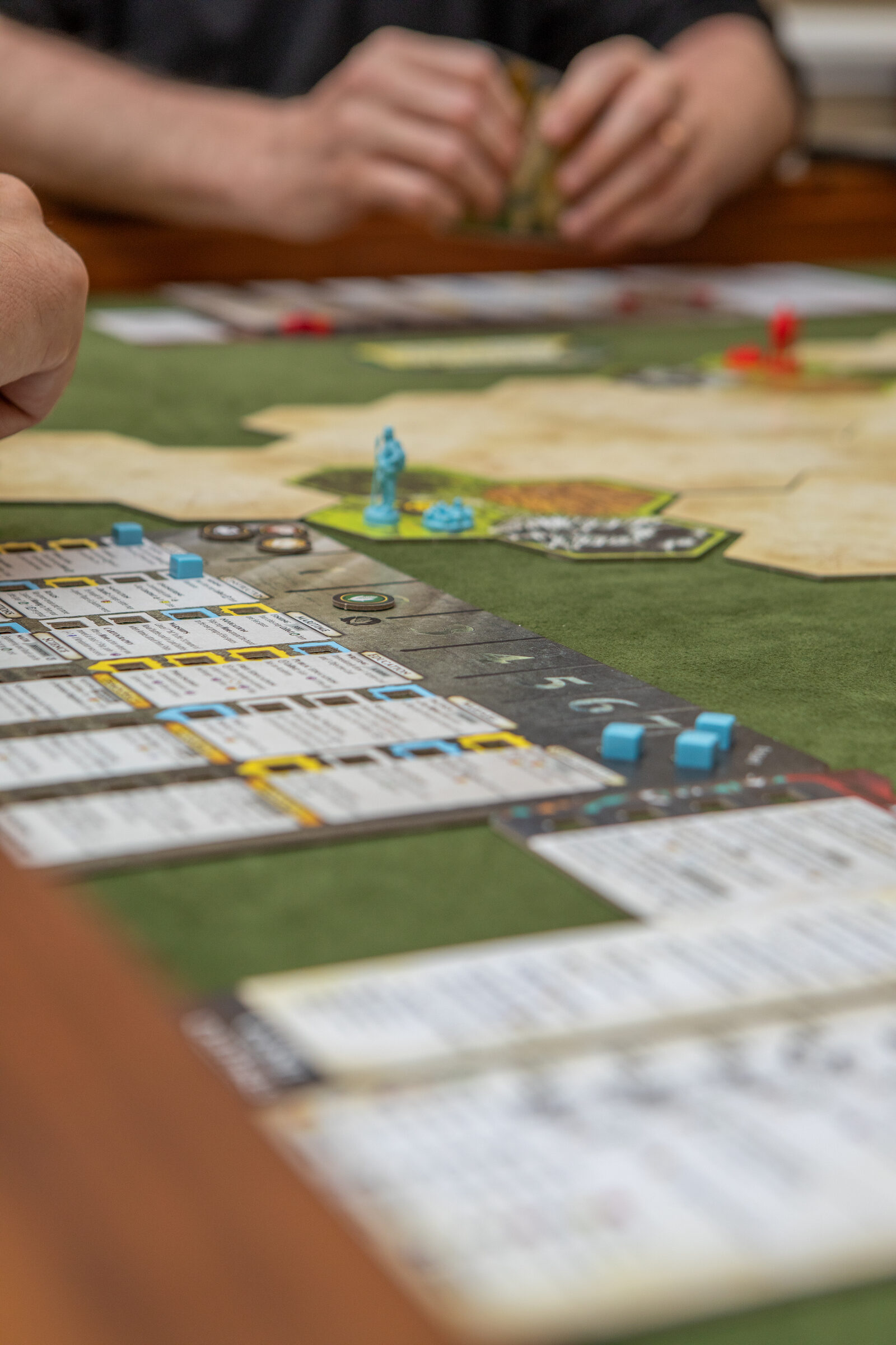 Clash of Cultures — player's point of view with player board